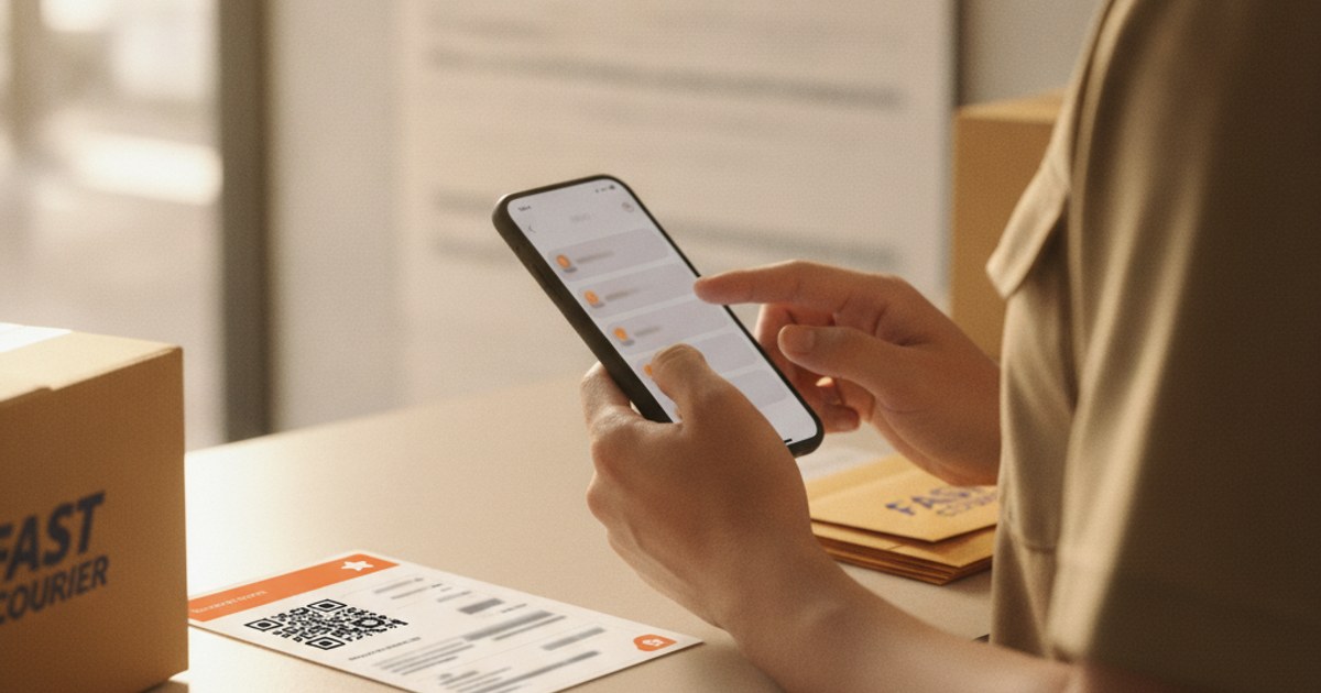Empleada de una tienda creando una guia rapida para un cliente frecuente ya guardado en el sistema